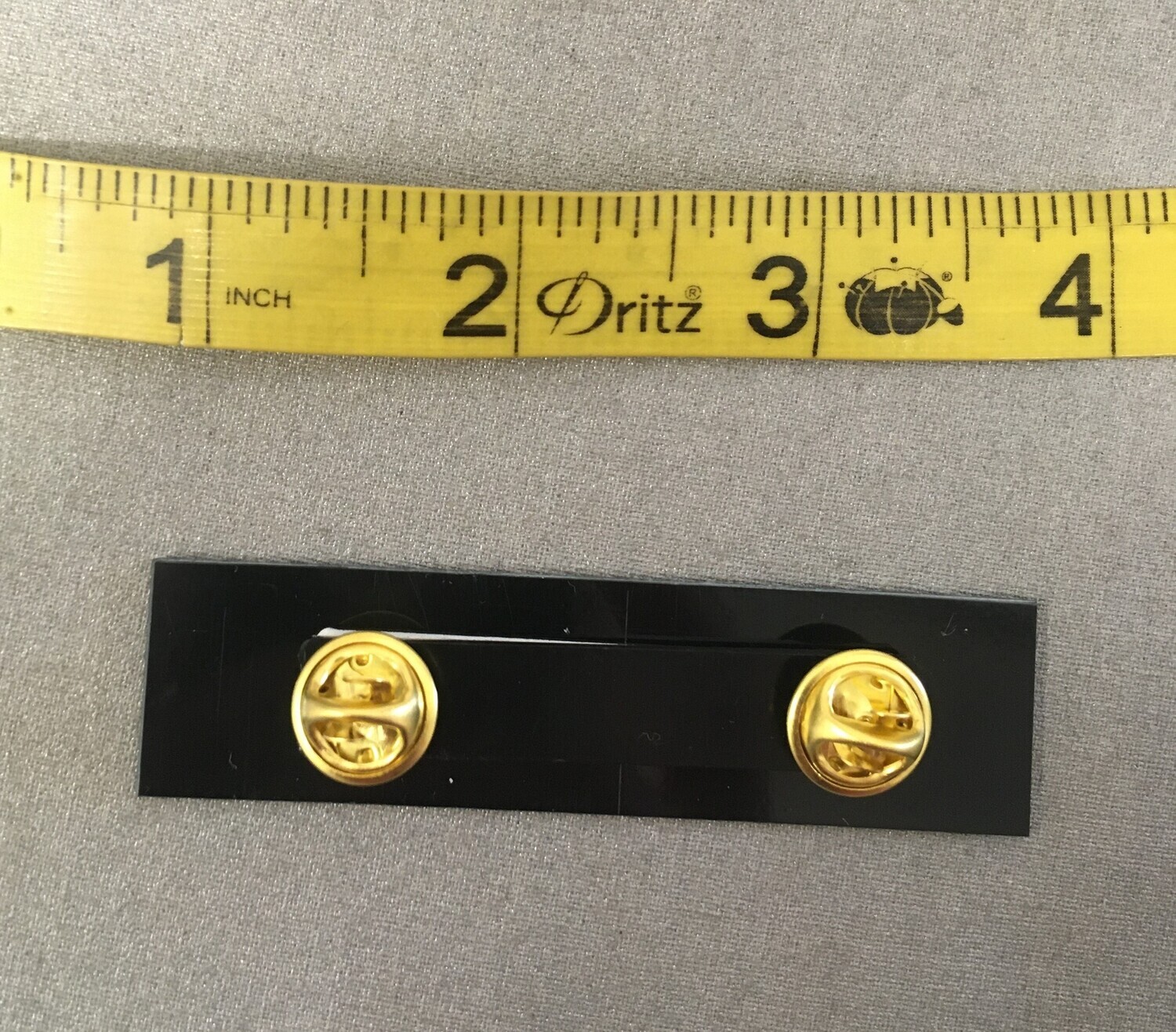 Name Tag (pin on) - custom engraved