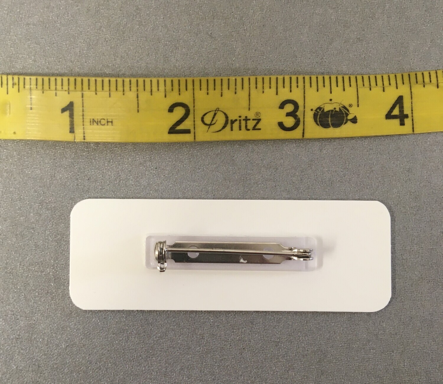 Name Tag (pin on) - custom engraved