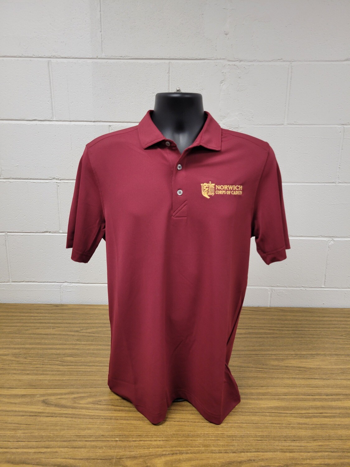 Cutter and Buck Men's Maroon Polo
