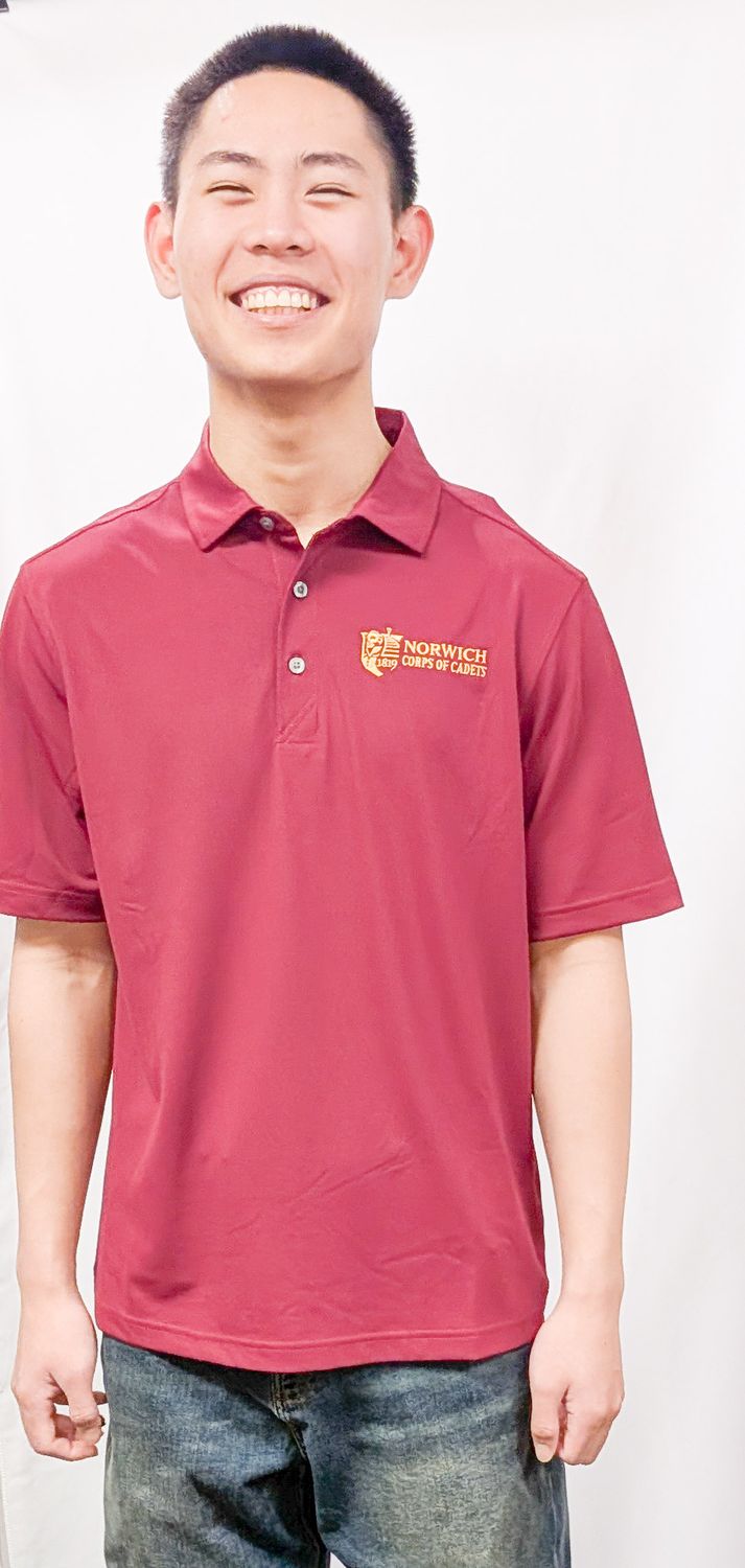 Cutter and Buck Men's Maroon Polo