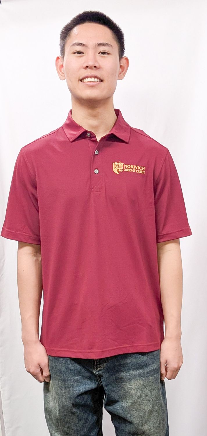Cutter and Buck Men's Maroon Polo