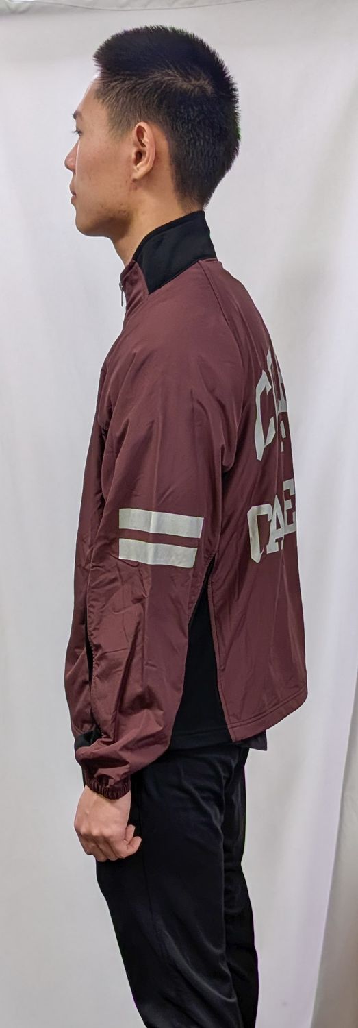 Retired Maroon Running Jacket
