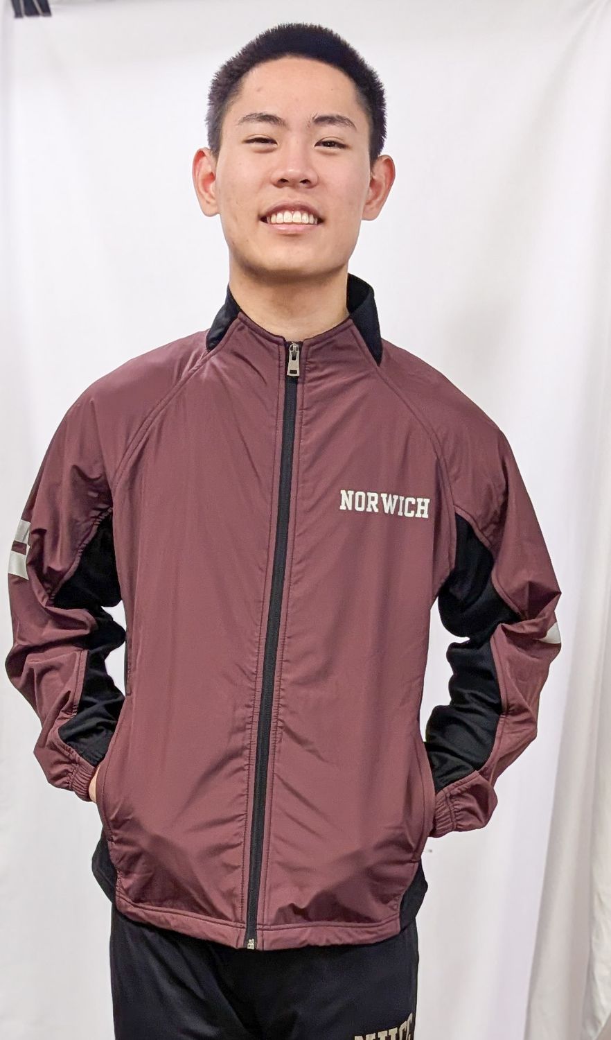 Retired Maroon Running Jacket