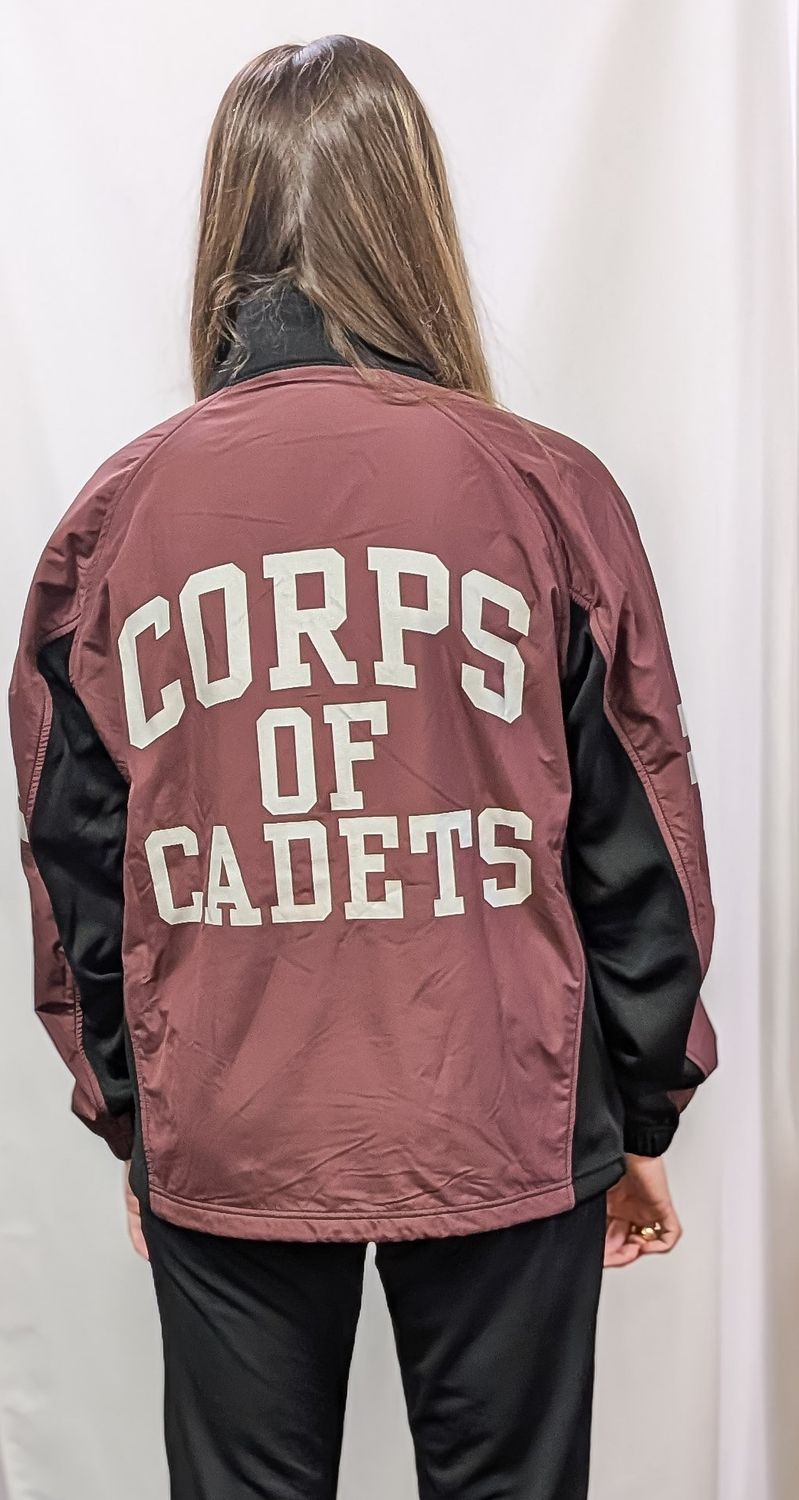 Retired Maroon Running Jacket