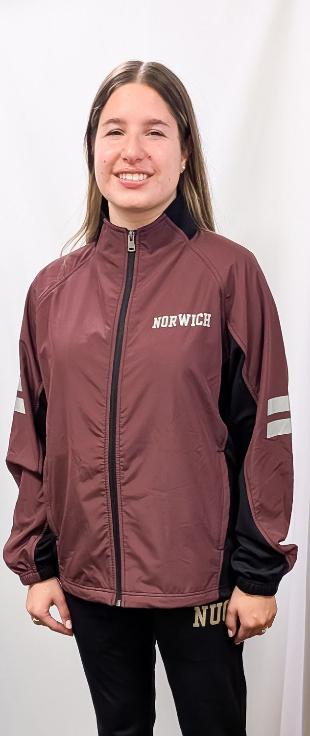 Retired Maroon Running Jacket