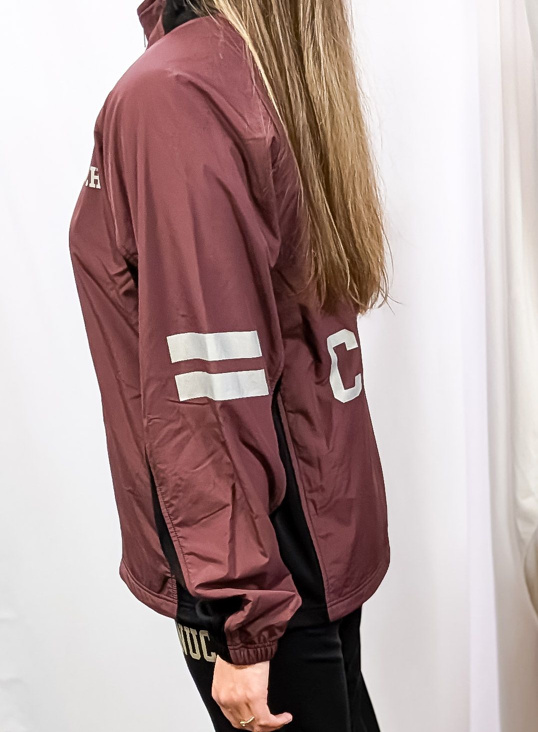 Retired Maroon Running Jacket