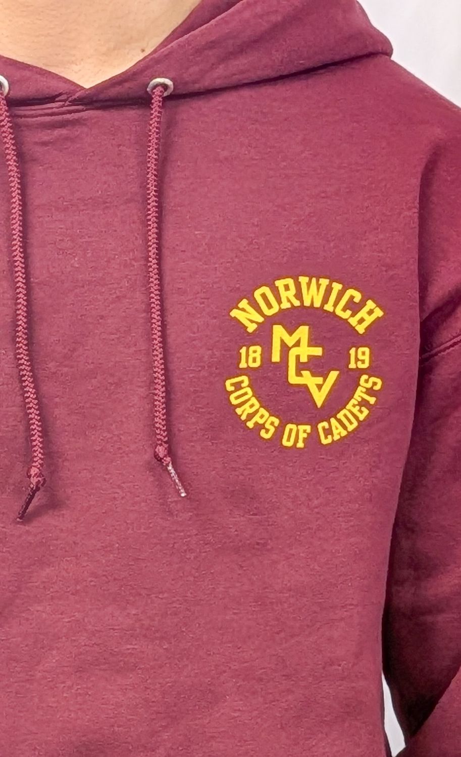 Maroon Horseman Hoodie