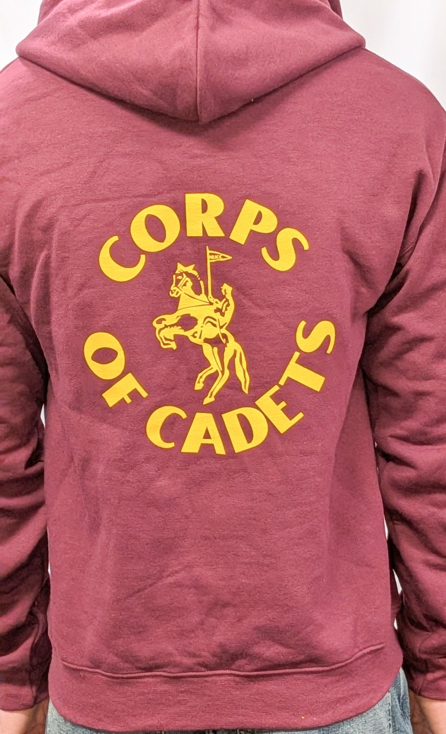 Maroon Horseman Hoodie