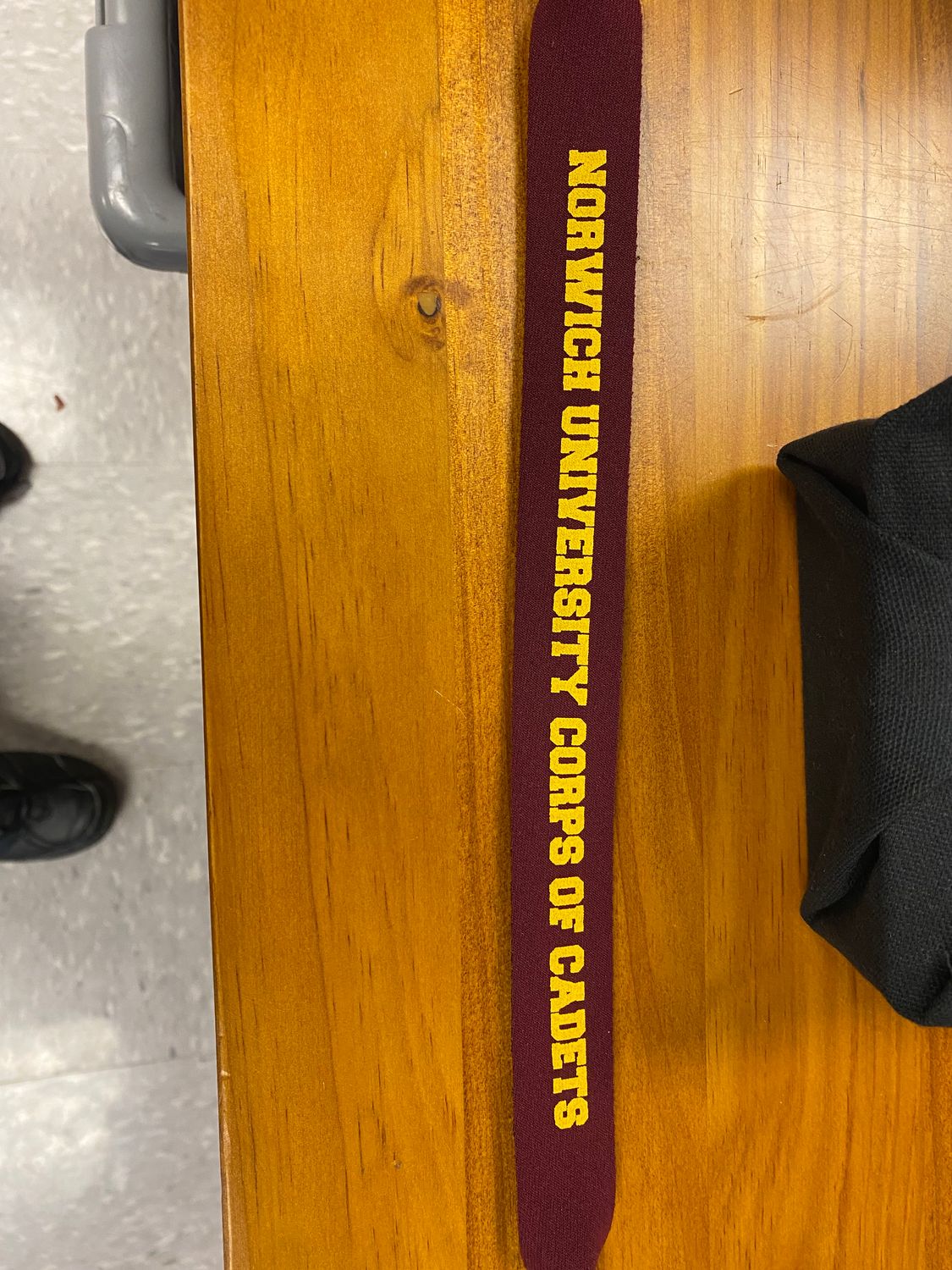 NU Maroon and Gold Croakie