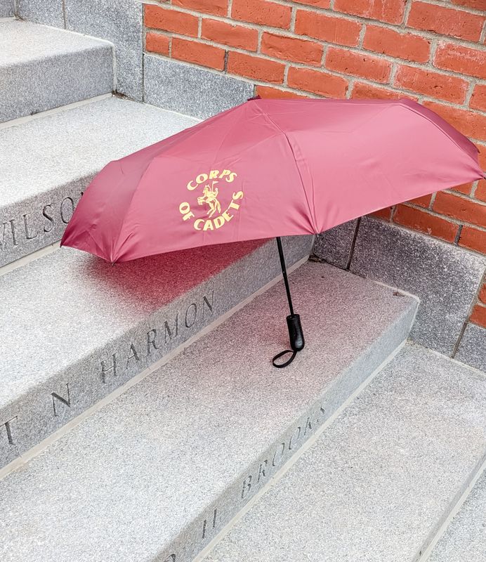Small Maroon Horseman Umbrella