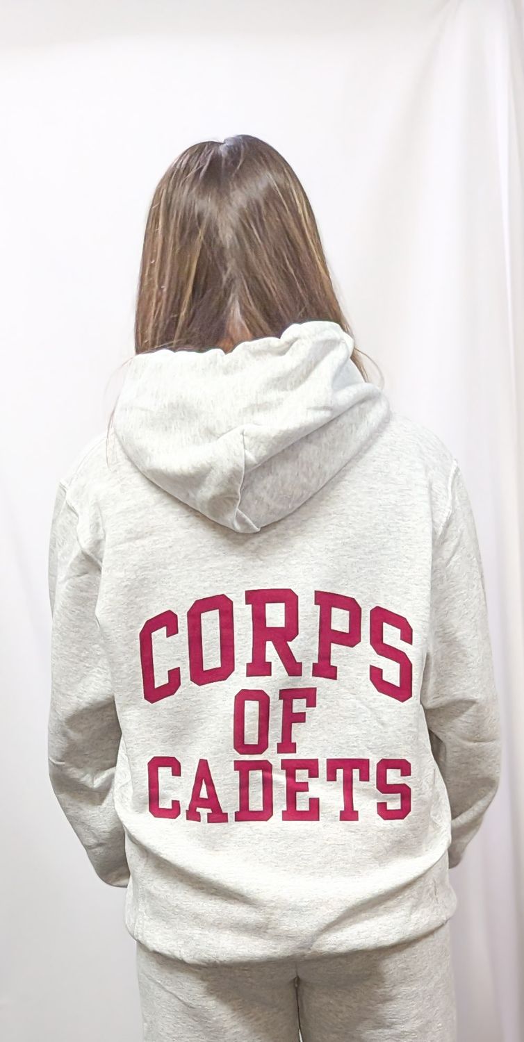 Corps of Cadets Ash Gray Hoodie