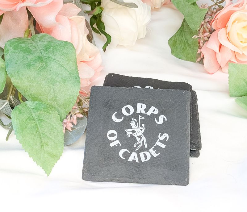 Slate Coasters set of 4