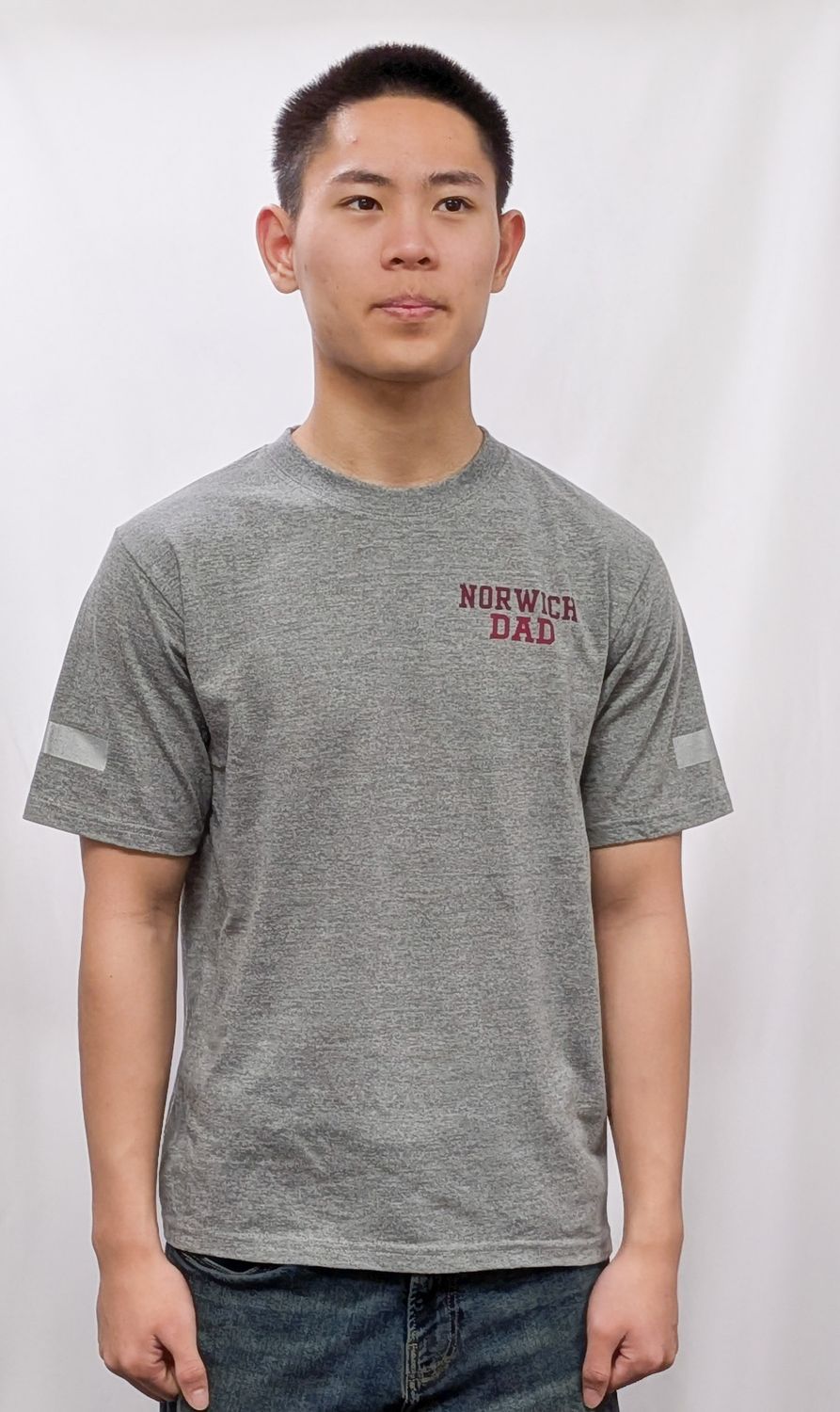 Grey PT Shirt "Norwich Dad"