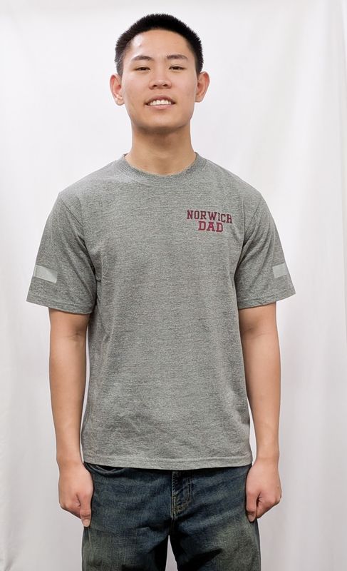 Grey PT Shirt "Norwich Dad"