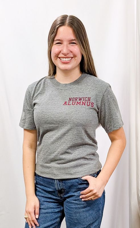 Grey PT Shirt "Alumnus"