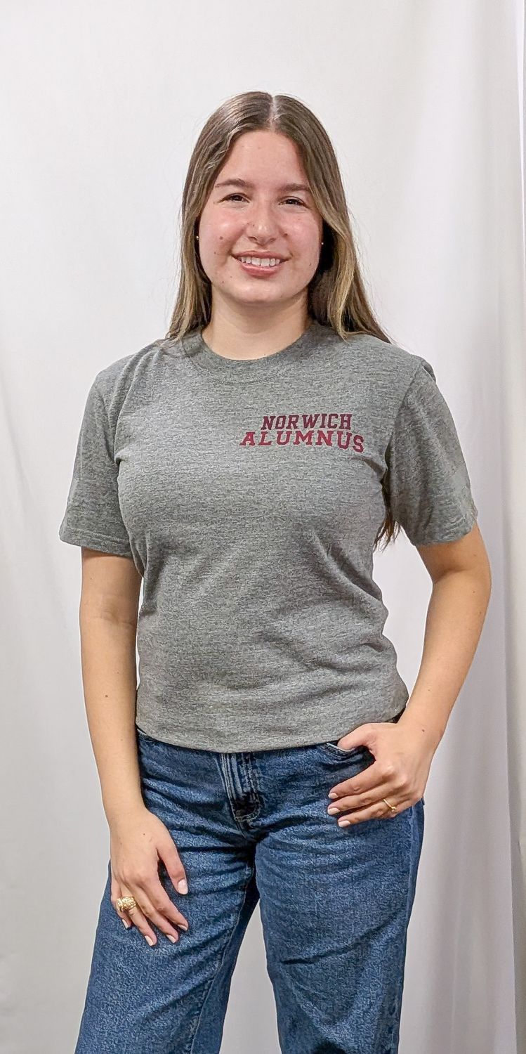 Grey PT Shirt "Alumnus"