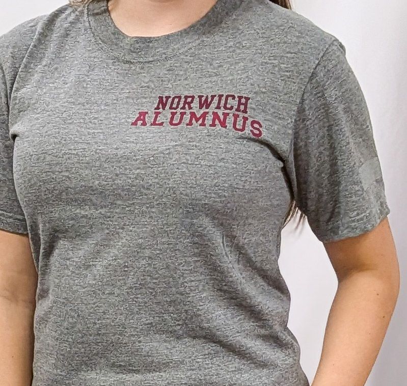 Grey PT Shirt "Alumnus"