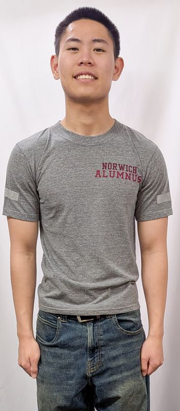 Grey PT Shirt "Alumnus"