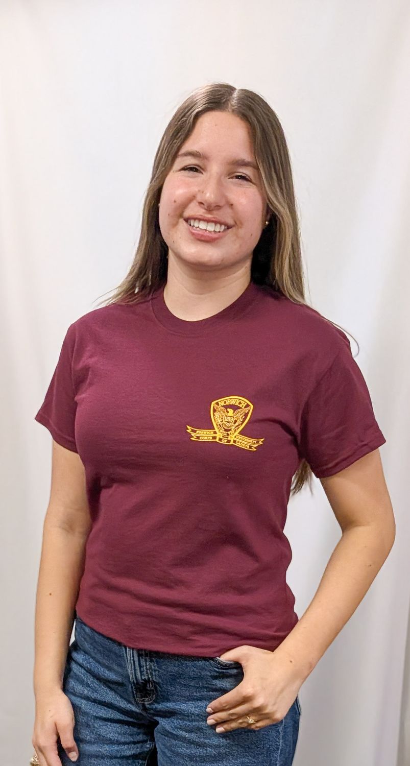 Maroon Norwich Crest T-Shirt