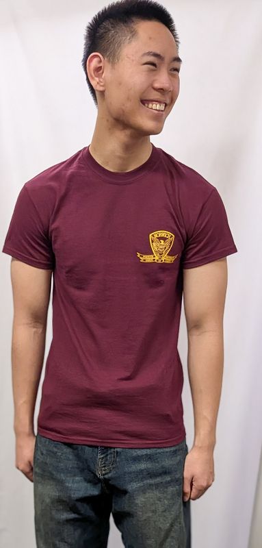 Maroon Norwich Crest T-Shirt