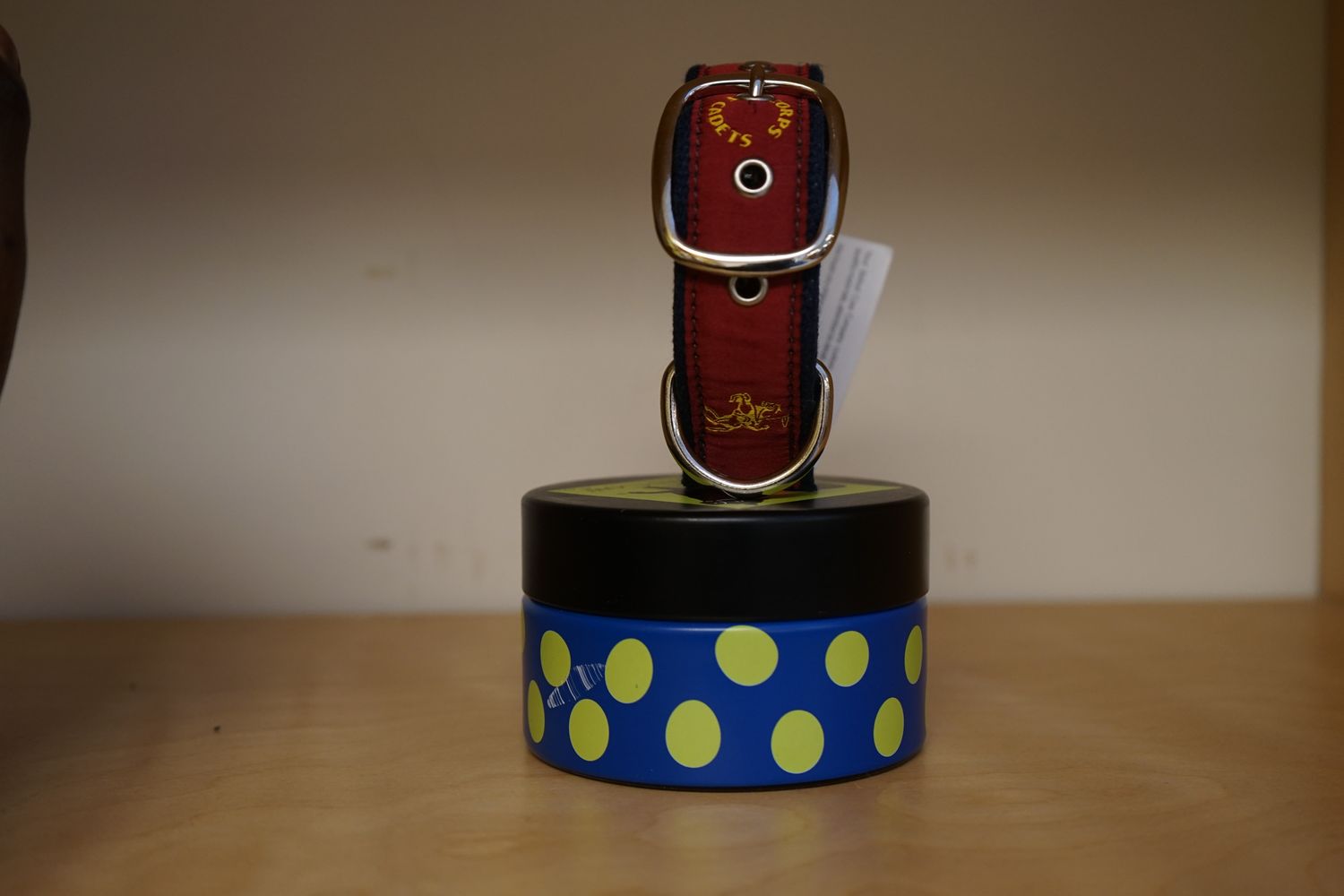 Belted Cow Dog Collar