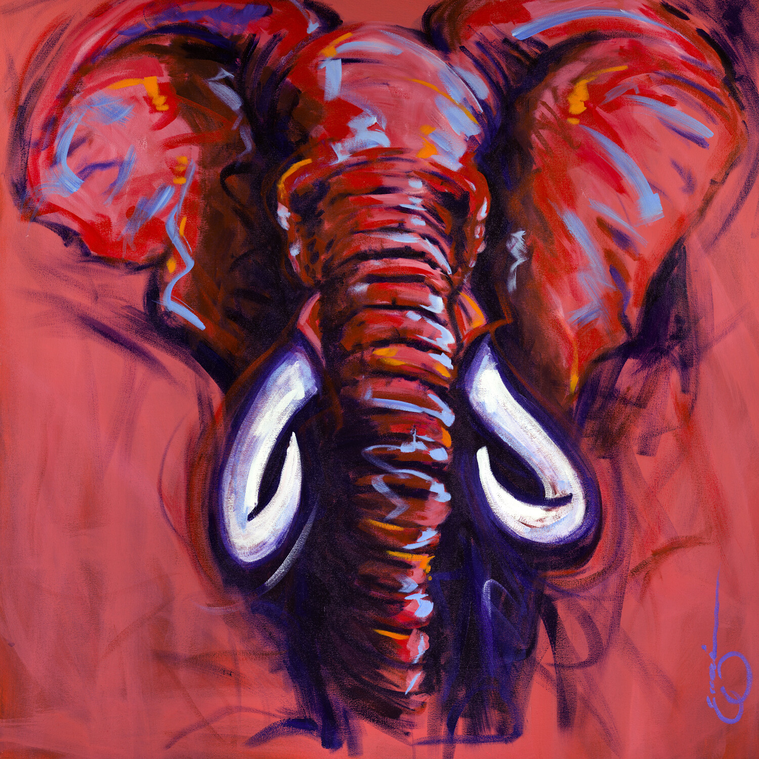 STRENGTH AND ENDURANCE Art Print, Size: 14×14