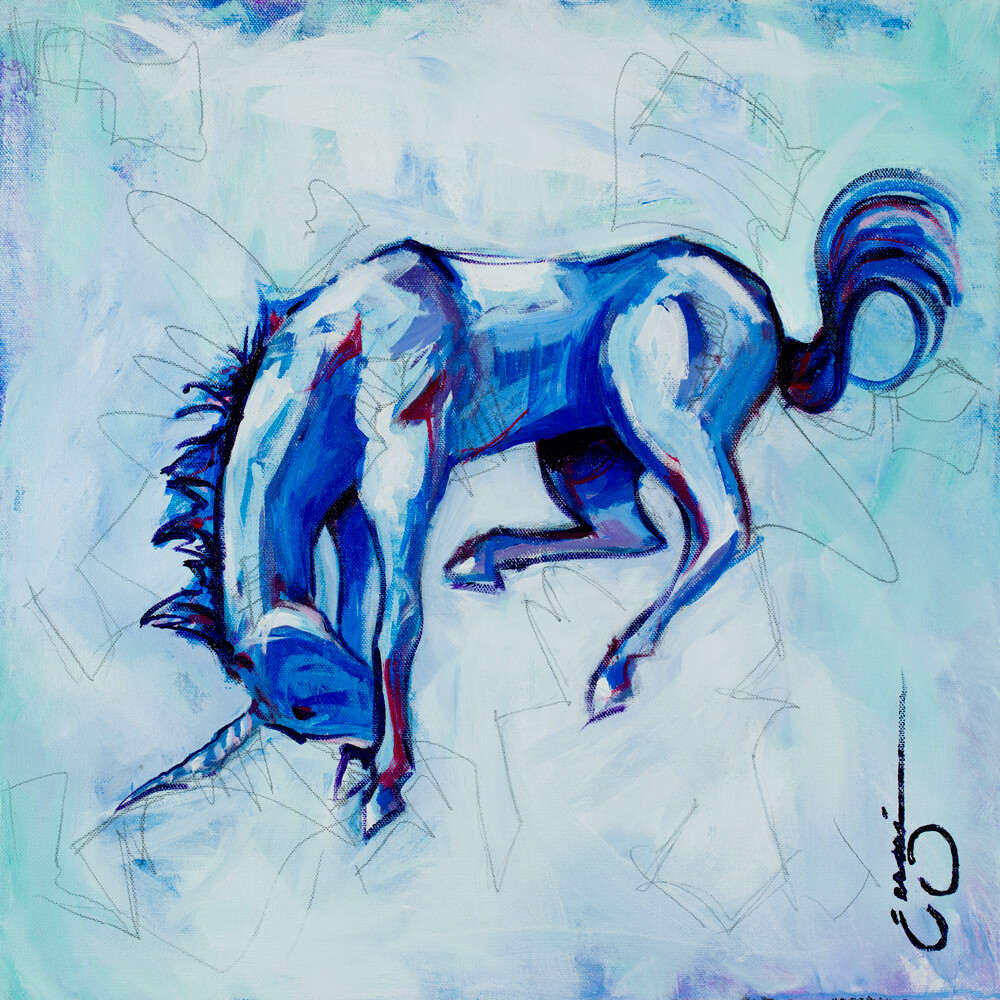 UNCONQUERABLE Art Print, Size: 14×14