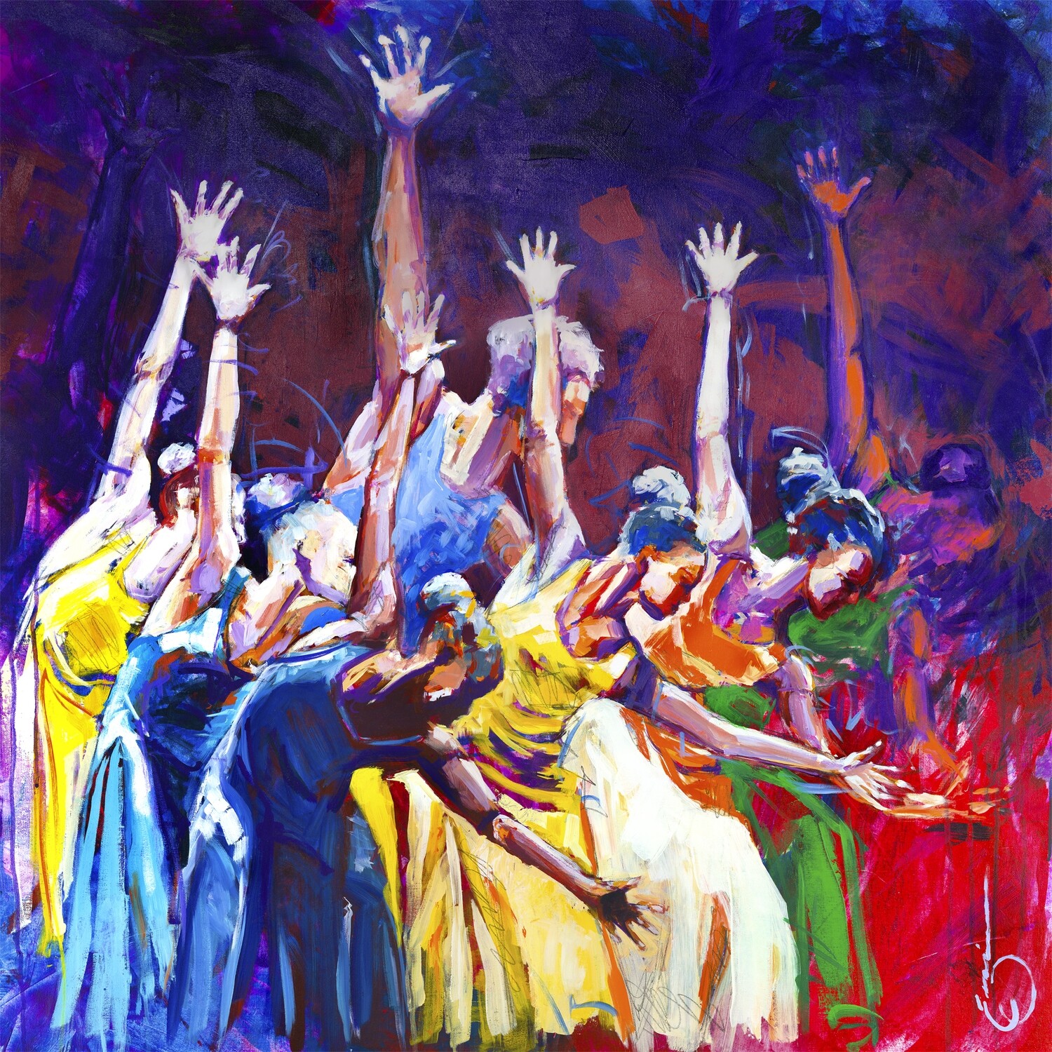 BEYOND THE REACH Art Print, Size: 14×14