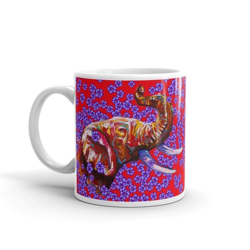 ELEPHANTE ROJO MUG
