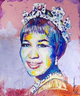 QUEEN ARETHA Art Print
