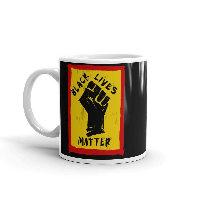 BLACK LIVES MATTER ART MUG
