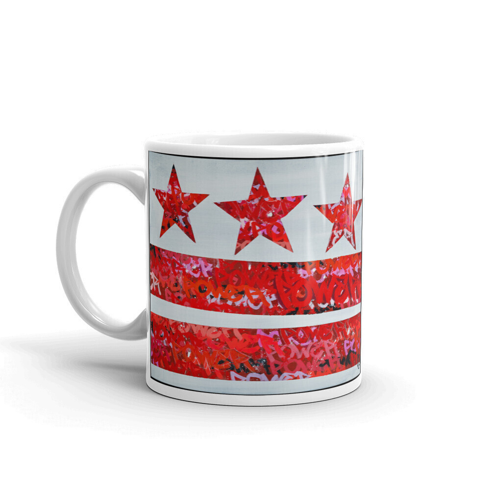 D.C. POWER MUG, Size: 11oz
