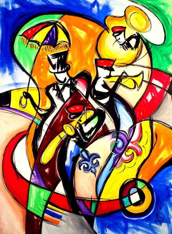 A N&#39;AWLINS CELEBRATION - print
