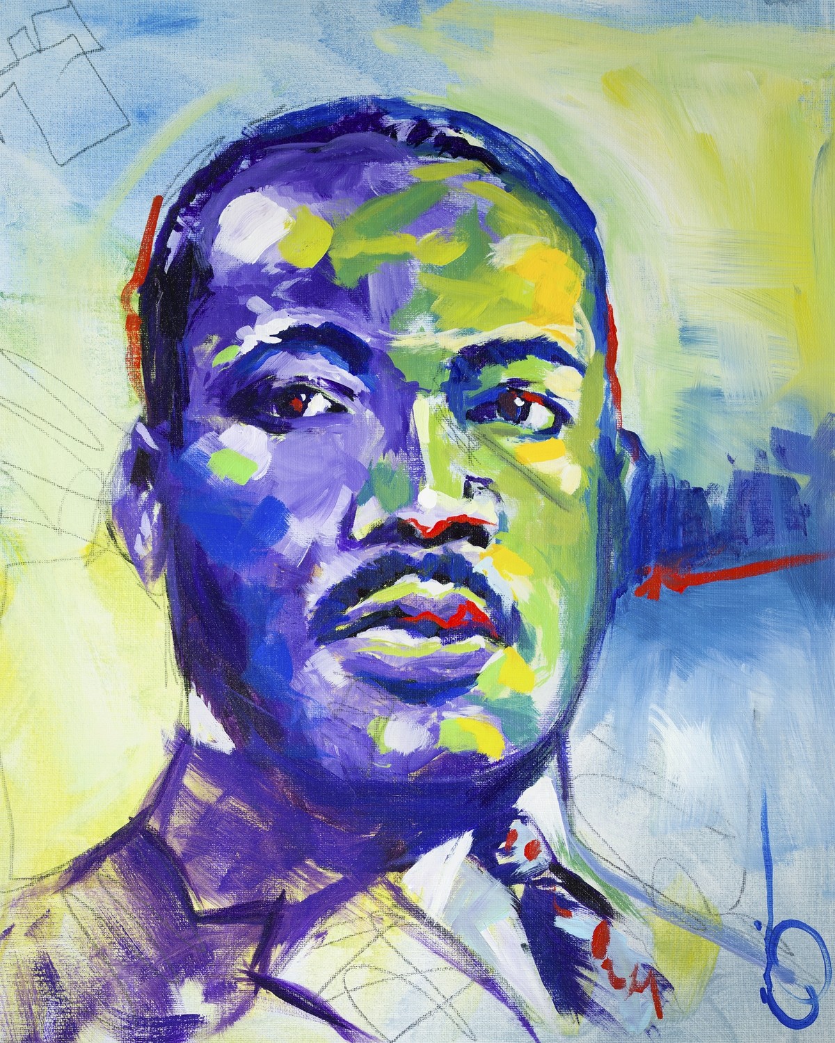 "Dr. Martin Luther King - Dreamer" Print