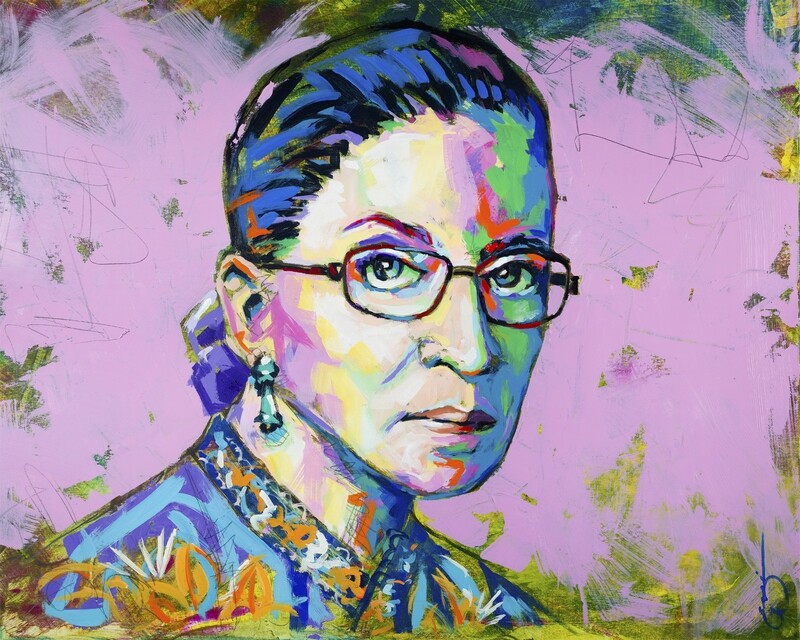 "Titano Notorious - RBG"  Giclée Print