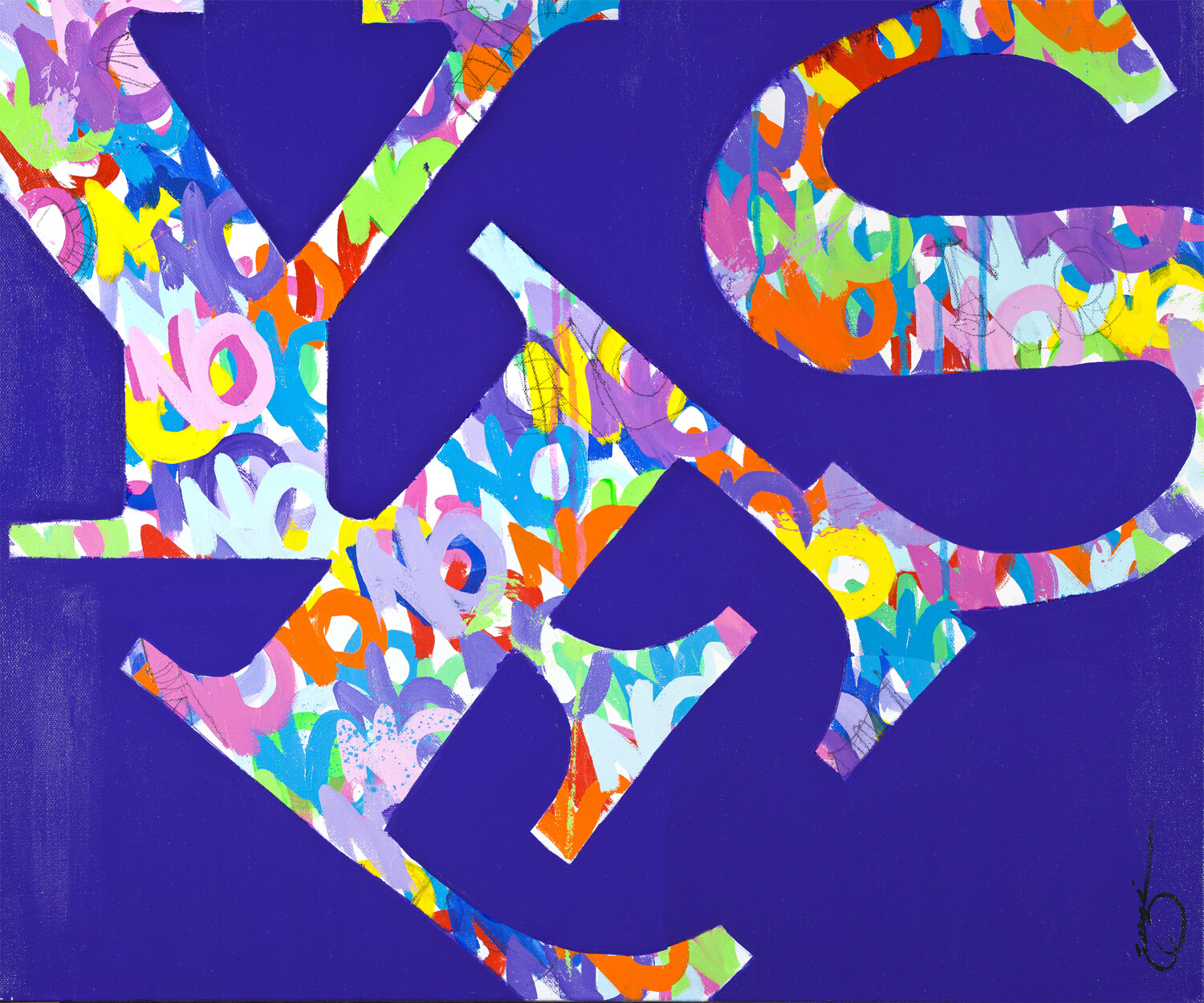 "One Yes" Print