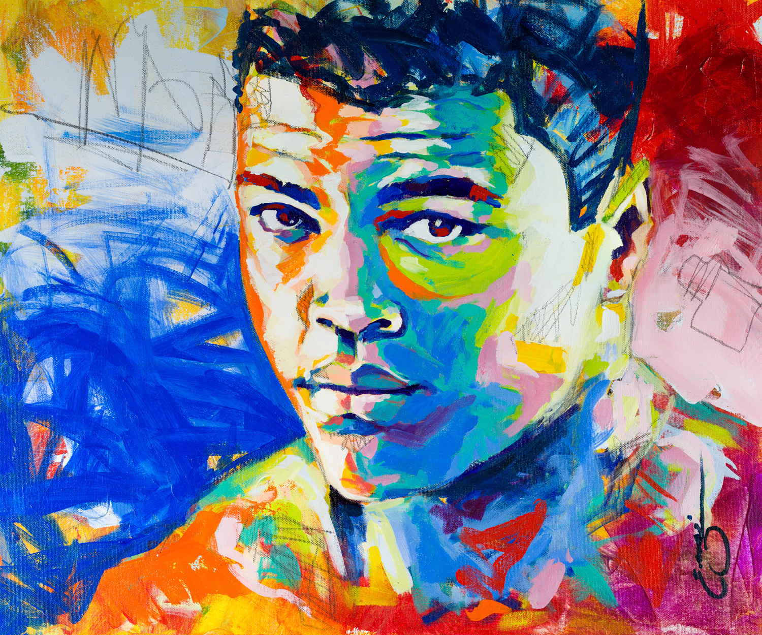 "Maximus (The Greatest) Ali" Giclée Print
