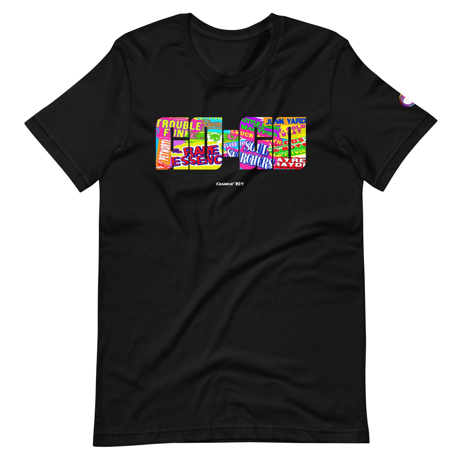 Crankin' 80's Shirt - Black