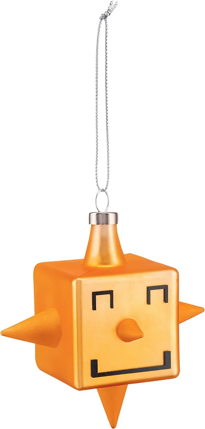 Alessi decorazione natalizia in vetro soffiato. decorata a mano articolo  GJ02 2-Cubik Star