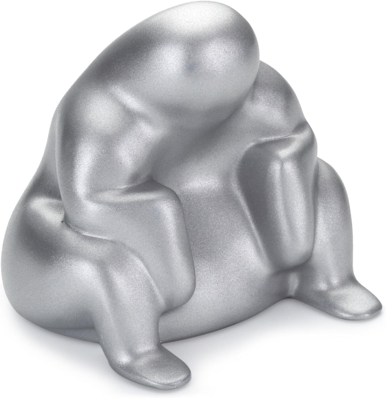 Alessi, Scultura Dédé miniatura in zama cromata.