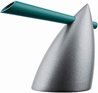 Alessi, bollitore in miniatura Hot Berta,  in zama cromata. Manico in resina termoplastica.