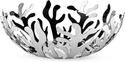 Alessi fruttiera Mediterraneo in acciaio inossidabile 18/10, diametro cm 29. Articolo ESI01/29