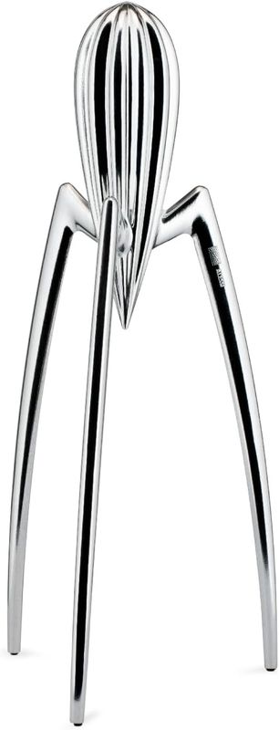 Alessi, Spremiagrumi Manuale Di Design In Fusione Di Alluminio, Lucido H cm 29. Articolo  PSJS Juicy Salif