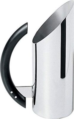 Alessi Caraffa  in acciaio inossidabile 18/10 lucido e manico in PA nero. Articolo MB02 Mia Lt 0,7