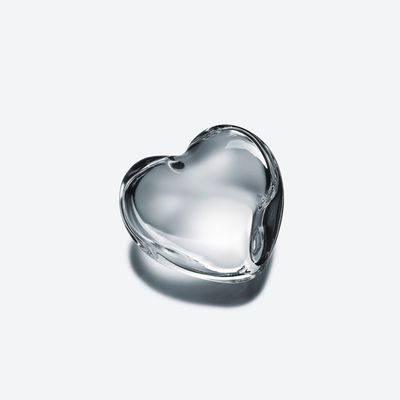 Baccarat, scultura in cristallo, Cuore Amore Trasparente art. 1761531