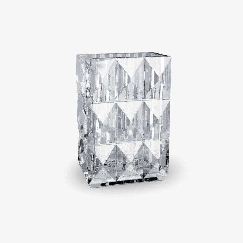 Baccarat Vaso rettangolare Louxor.