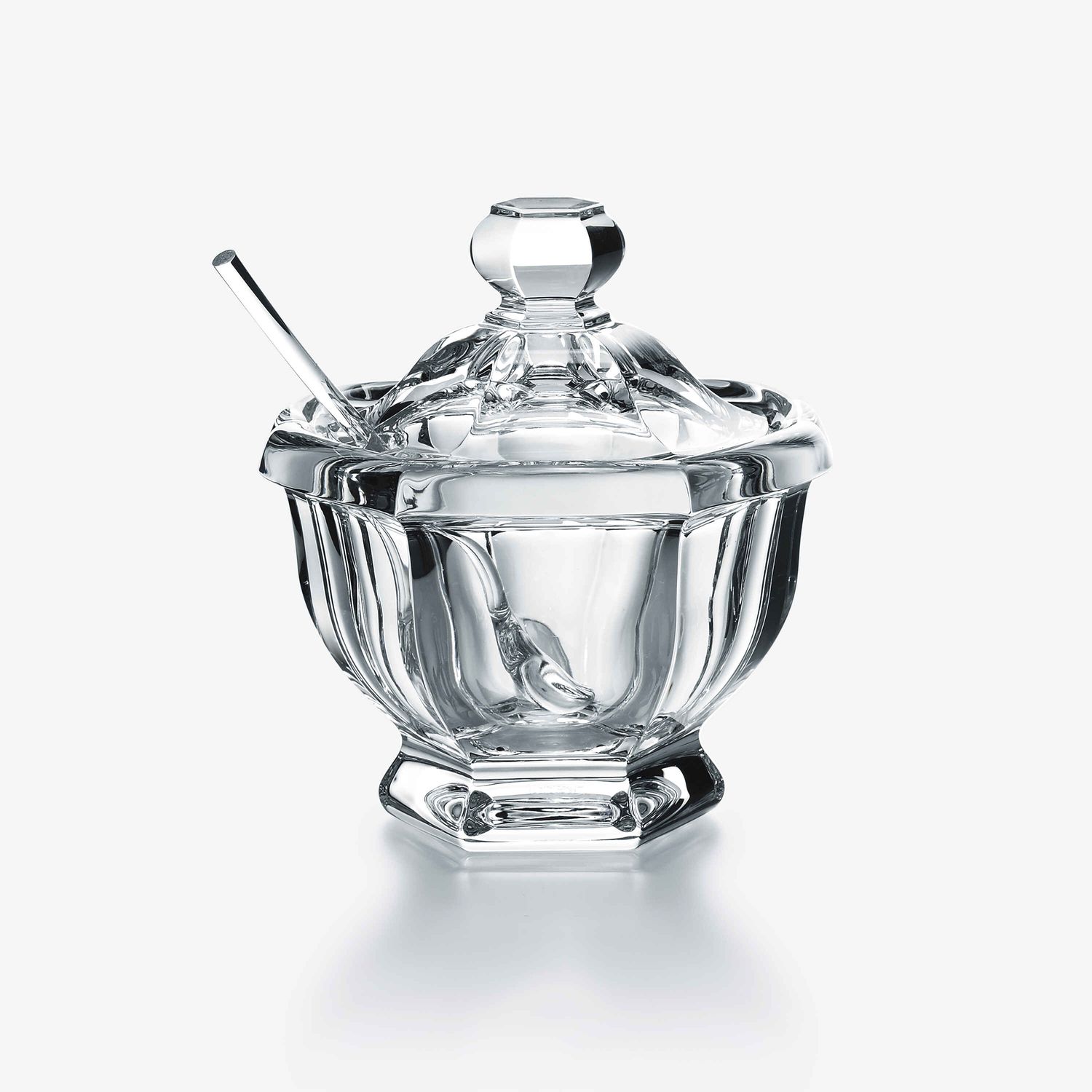 Baccarat, Mostardiera in cristallo modello Missouri H: 11,5 cm art. 1837180