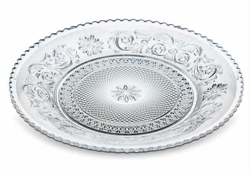 Baccarat, Piattino in cristallo modello Arabesque cm 12. art. 2102781