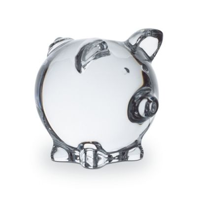 Baccarat, scultura  maialino in cristallo modello Rosy art. 2106353