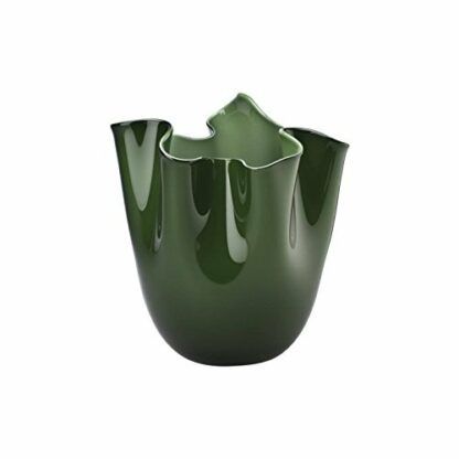 Venini Vaso Fazzoletto Verde Mela 700.02